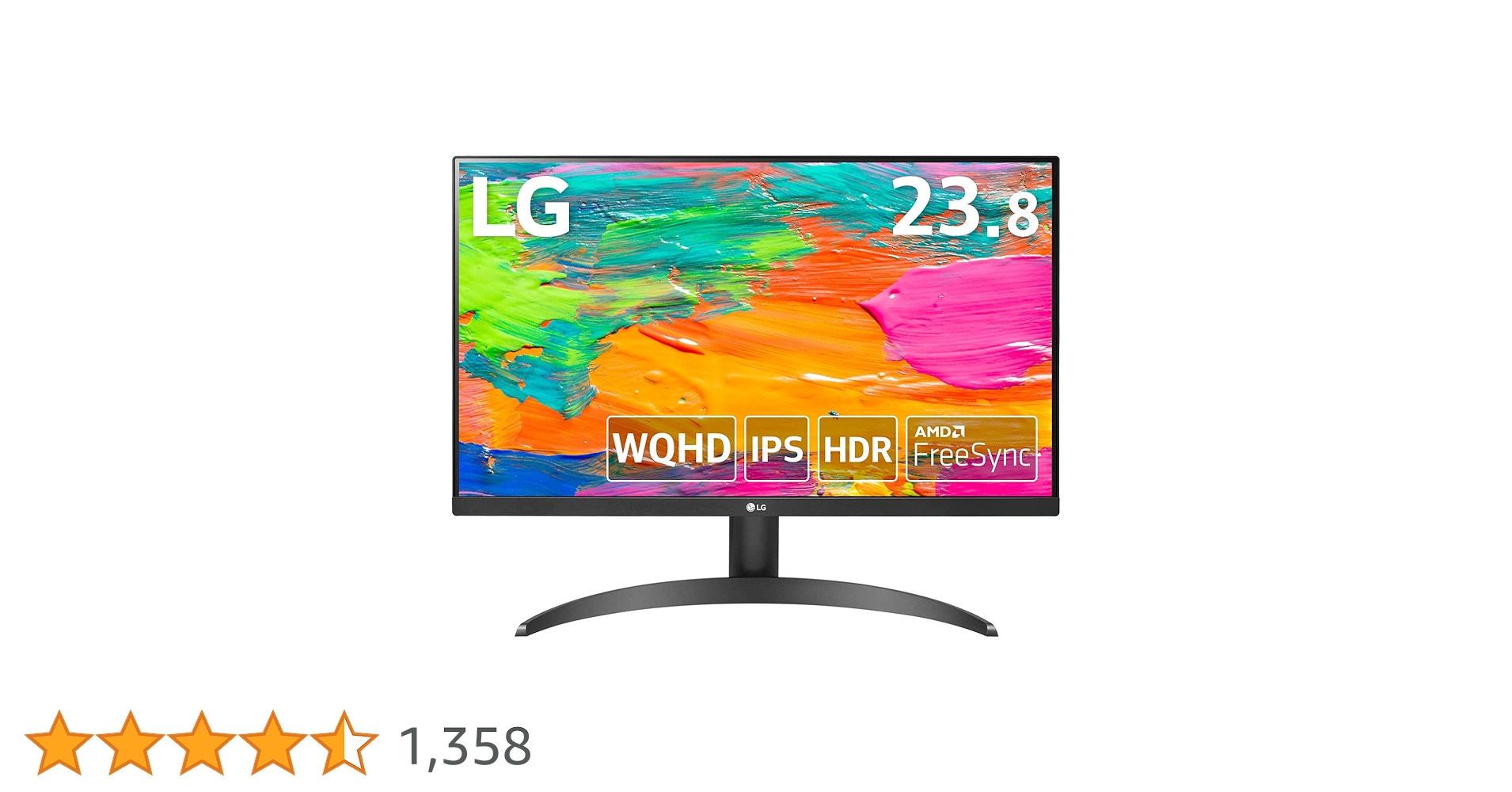 LG 24型ディスプレイ モニター　24QP500 WQHD Amazon.com: LG 24QP500-B 24” QHD (2560 x 1440) IPS Display